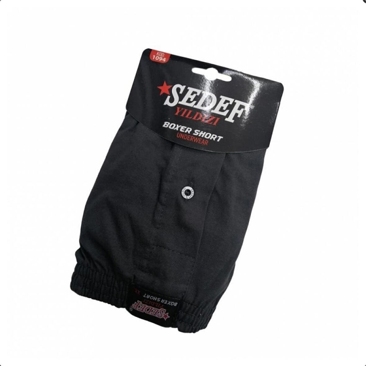 Sedef Yıldızı 12 Adet Füme Renk Ekonomik Havlu Bel Boxer
