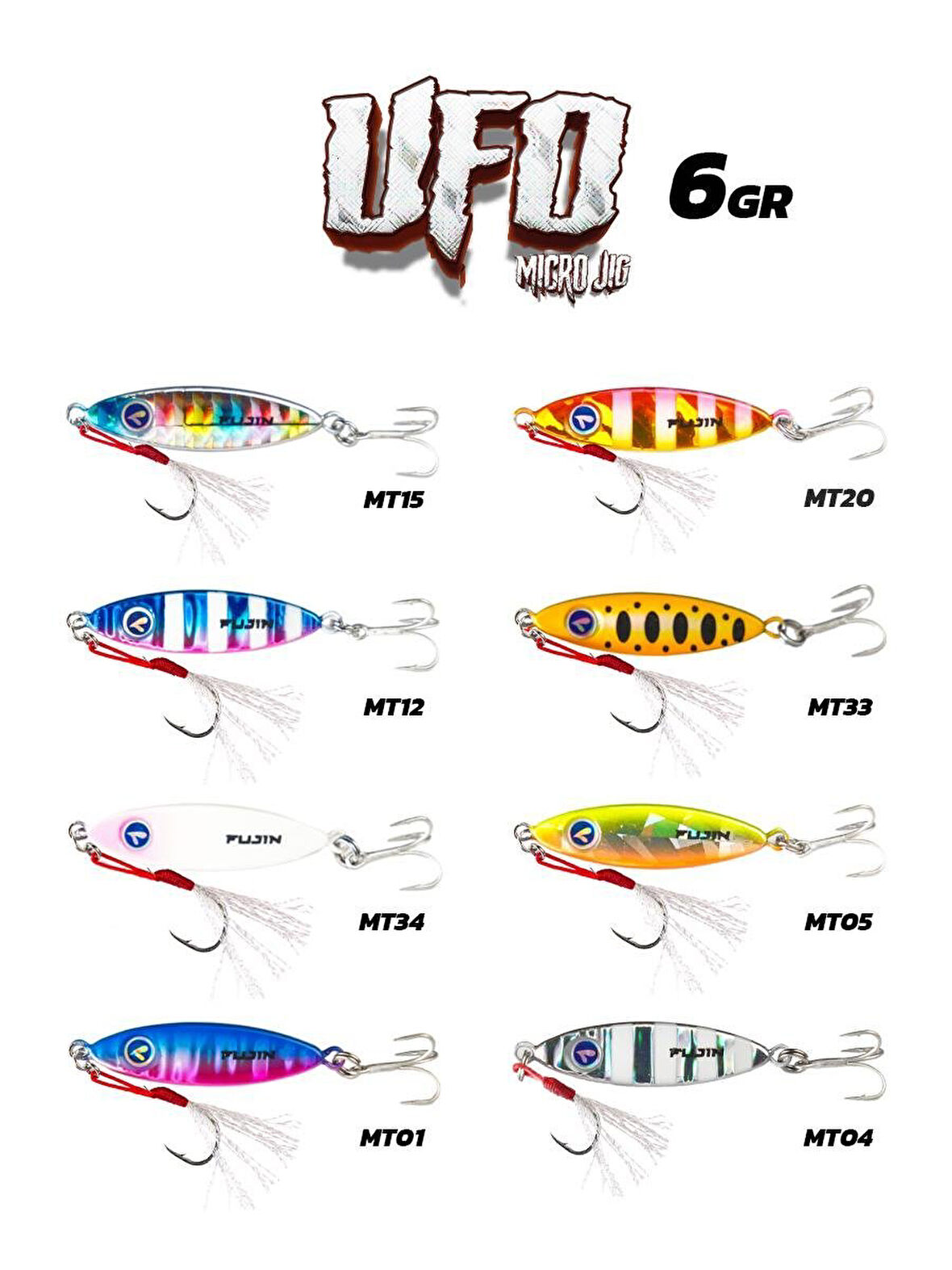 Fujin UFO Micro Jig 6gr MT12