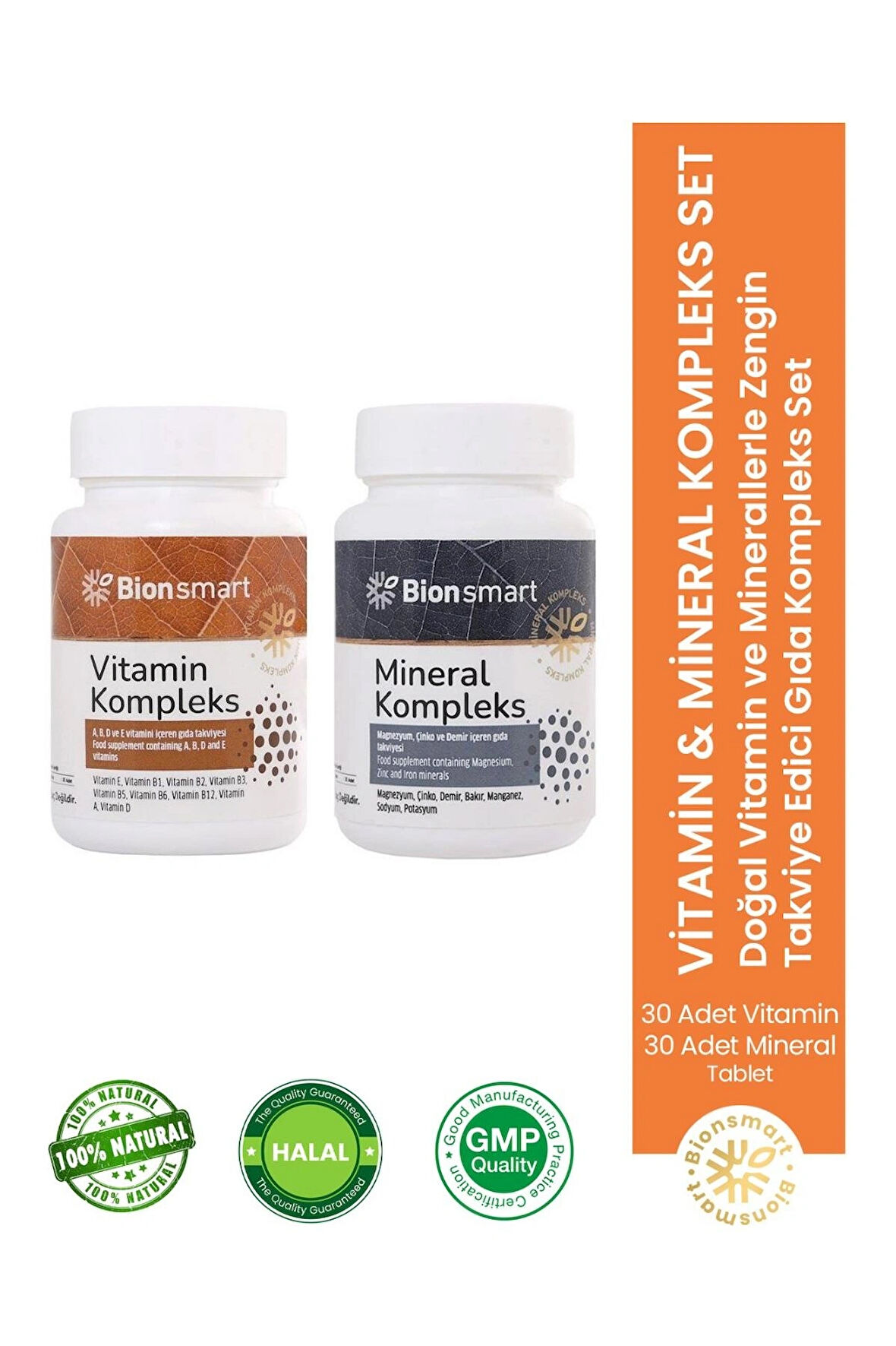 Bionsmart Vitamin & Mineral Kompleks Set