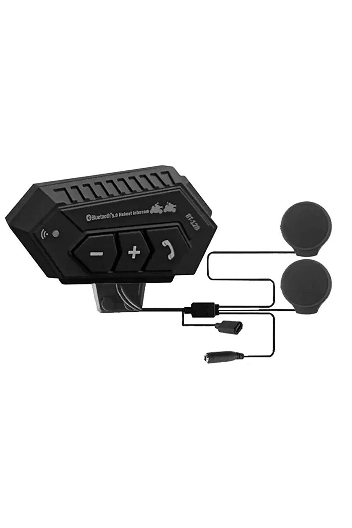 Bt-12B 2 Binici Eşleşme özellıklı Motosiklet Bluetooth Intercom 