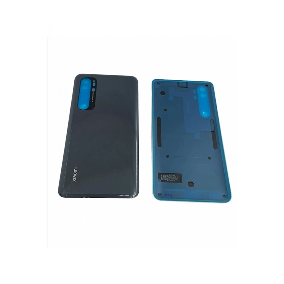 Gmr Mi 10 Lite Uyumlu Arka Pil Kapağı Siyah