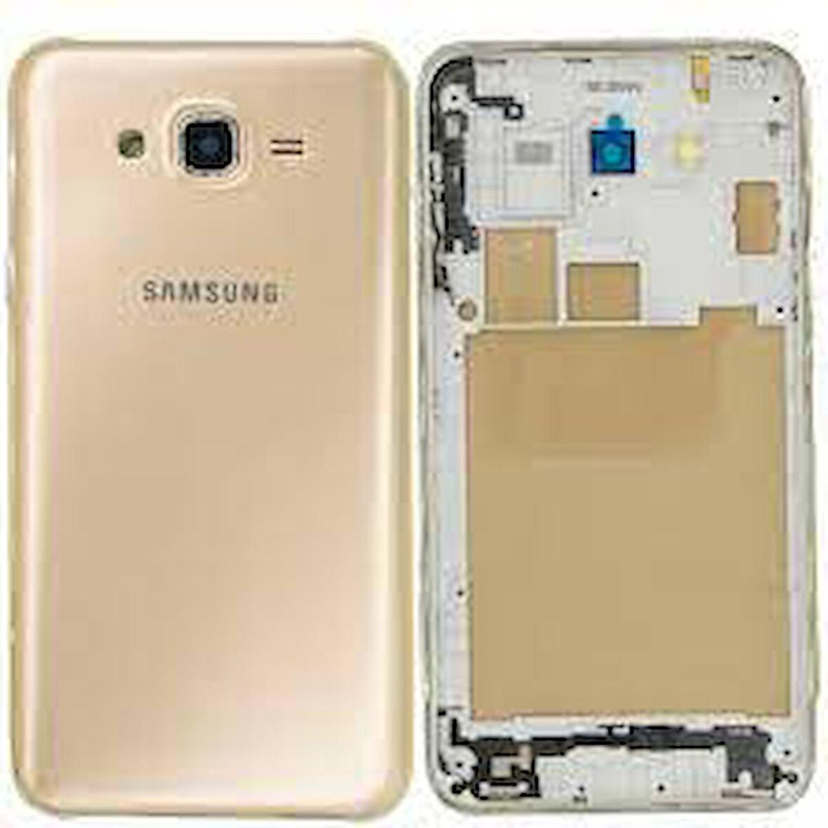 Gmr Samsung Galaxy J7 2015 Kasa Kapak J700 gold