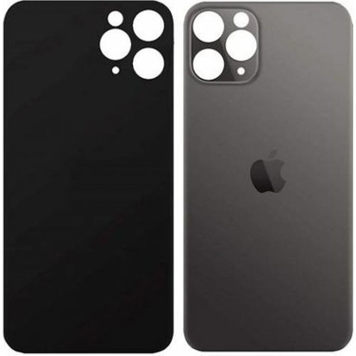 Gmr Iphone Uyumlu 11 Pro Arka Pil Kapağı Siyah