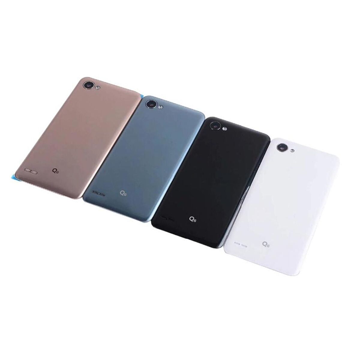 Gmr Lg Q6 Arka Pil Kapak gold