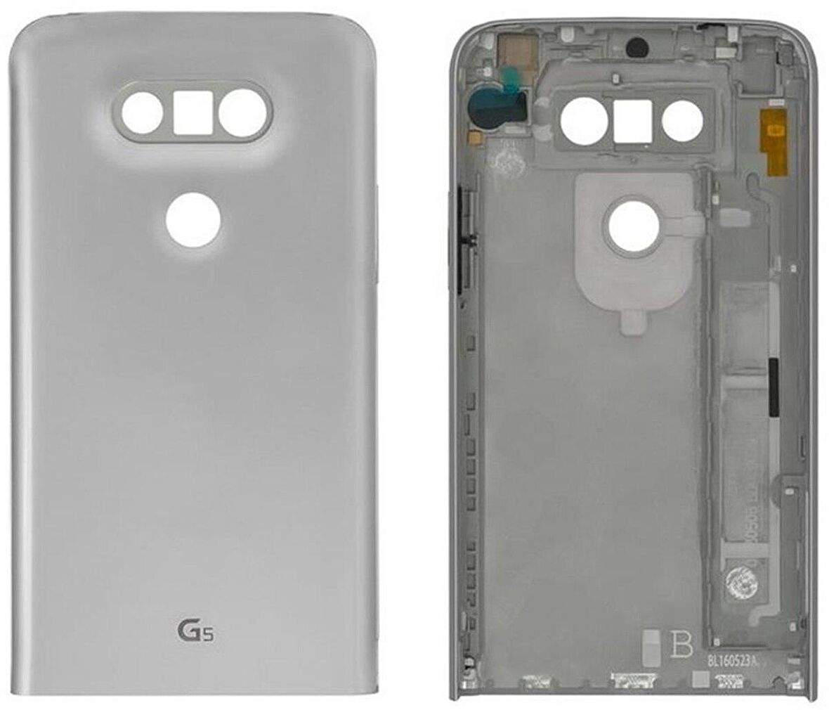 Gmr LG G5 H850 Kasa Kapak Gümüş