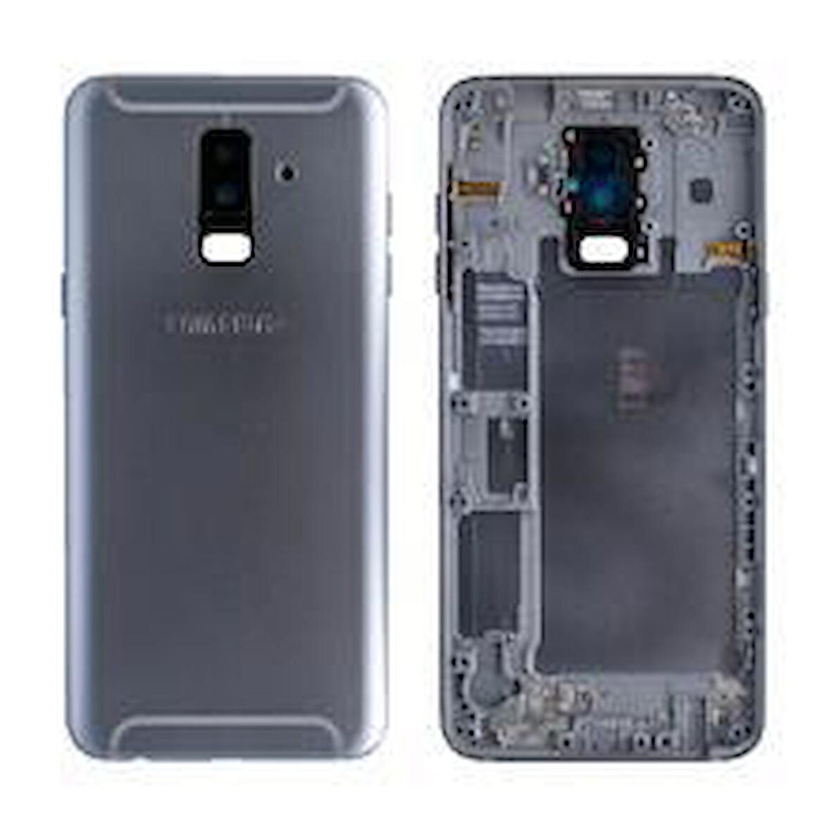 Kdr Samsung Galaxy A605 A6 Plus 2018 Kasa Kapak Gri