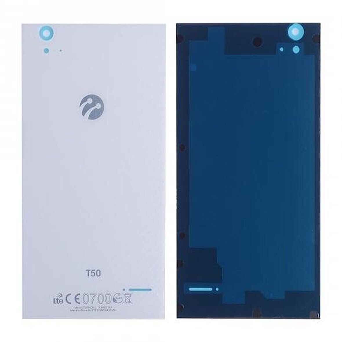 Gmr Turkcell T50 Arka Pil Batarya Kapağı Beyaz