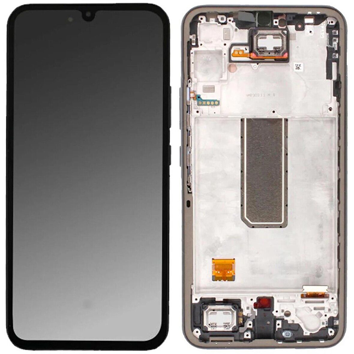 Gmr Samsung  Galaxy A34 5g A345 Lcd Ekran Dokunmatik Siyah  Çıtalı