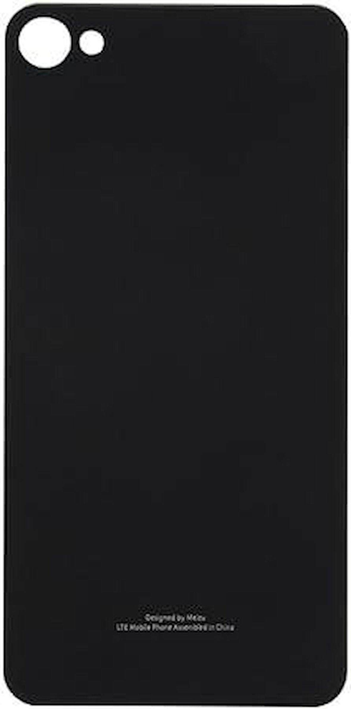 Gmr Meizu Meilan X Arka Cam Pil batarya  Arka Kapak  siyah