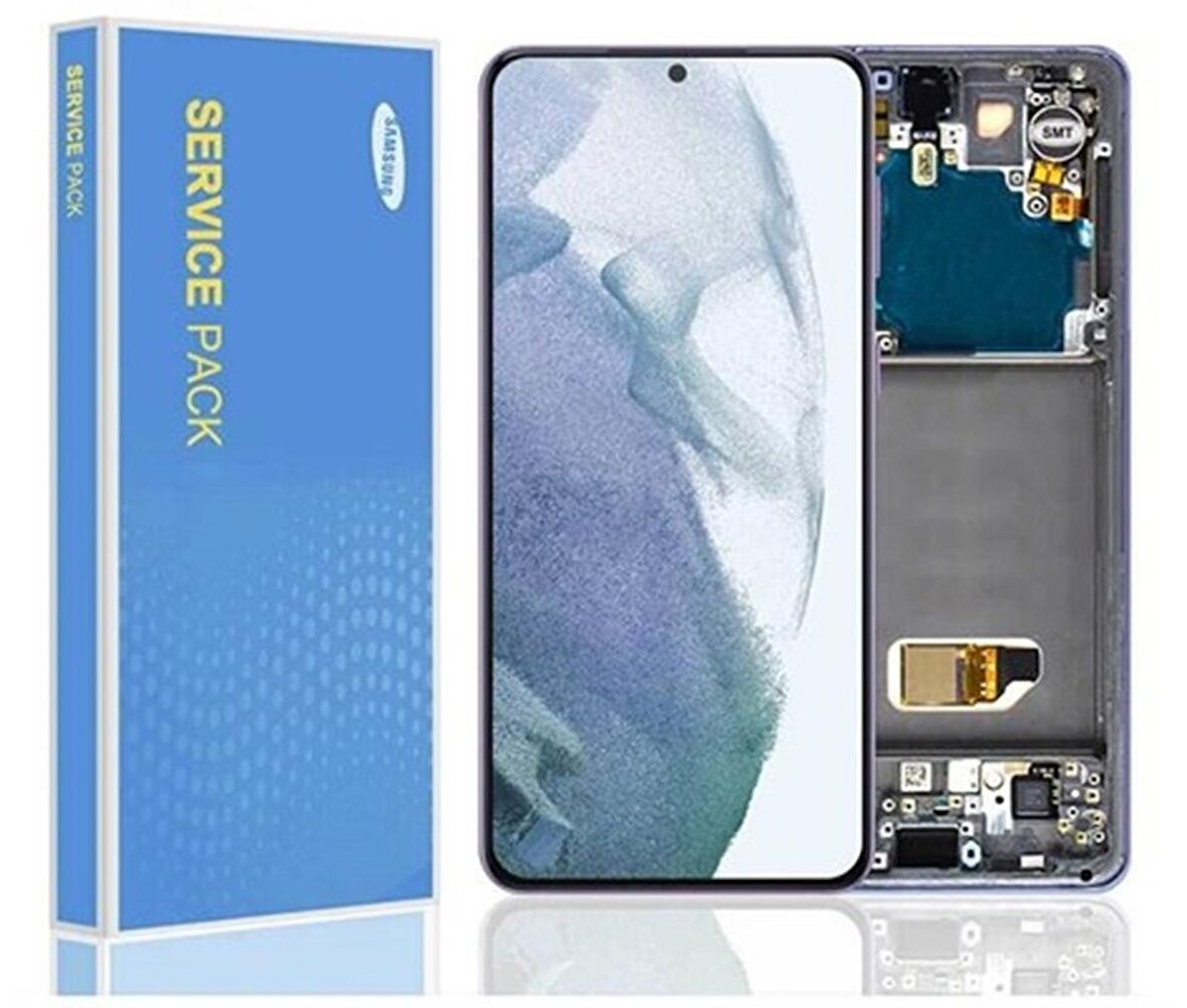 Gmr Samsung Galaxy S21 G991 Servis Lcd Ekran Dokunmatik Siyah