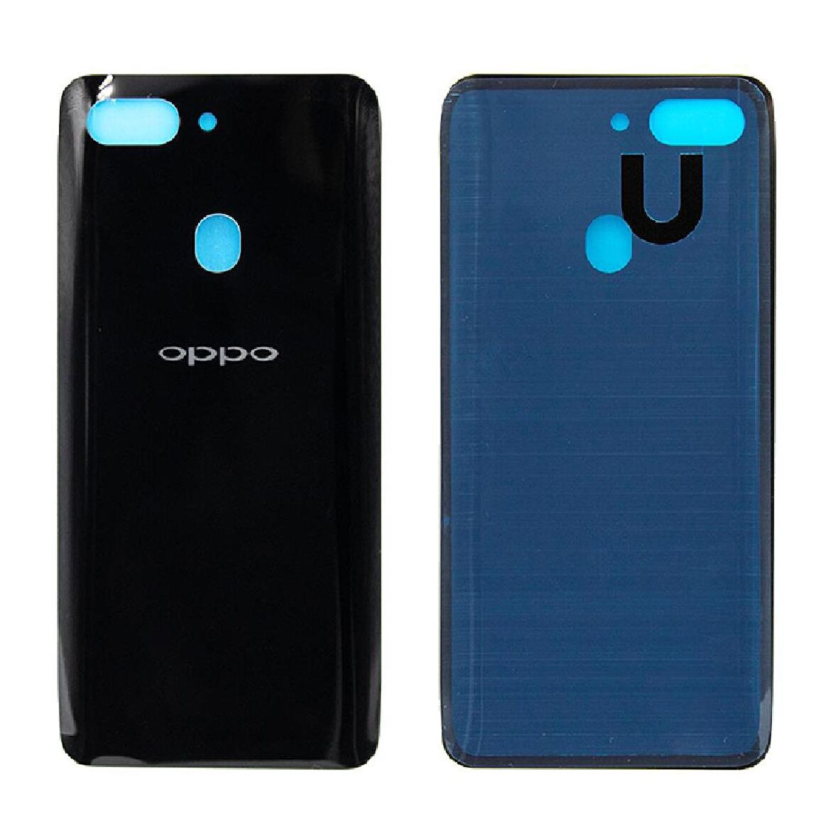 Gmr Oppo R15 Edge Arka Batarya Pil Kapak Siyah