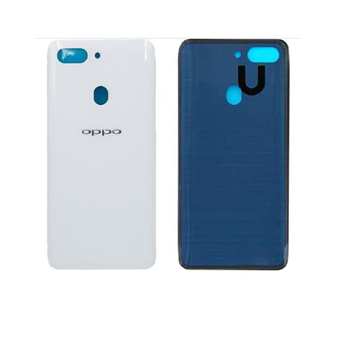 Gmr Oppo R15 Edge Arka Batarya Pil Kapak beyaz