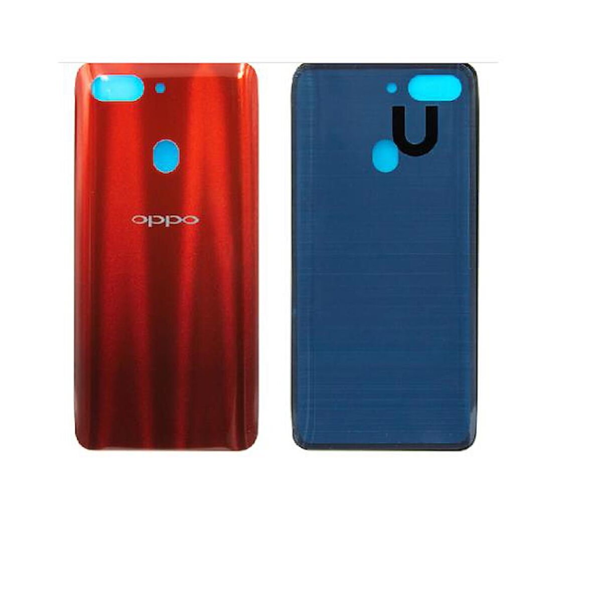 Gmr Oppo R15 Edge Arka Batarya Pil Kapak kirmizi