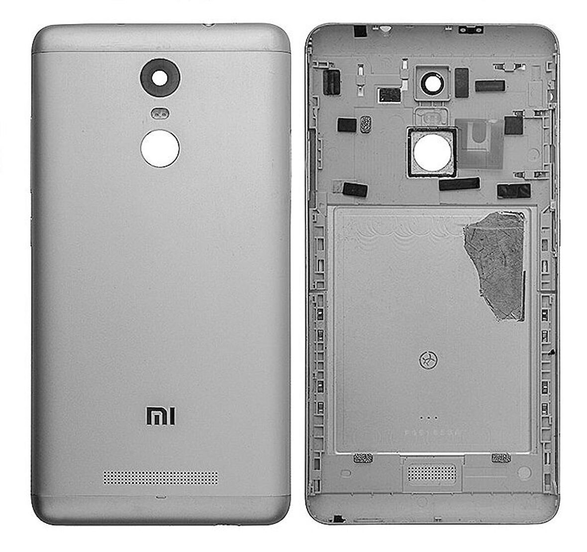 Gmr Xiaomi Redmi Note 3 Arka Kasa Pil Batarya Kapağı Gri