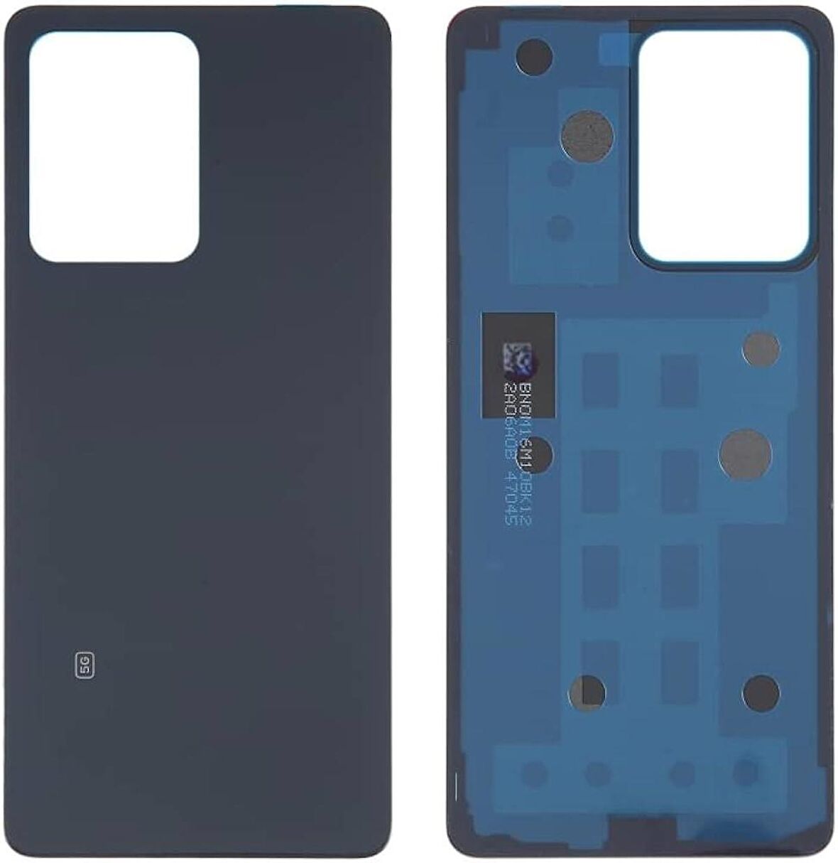 Gmr Xiaomi Redmi Note 12 Pro  5g Arka Kapak Pil Kapağı siyah