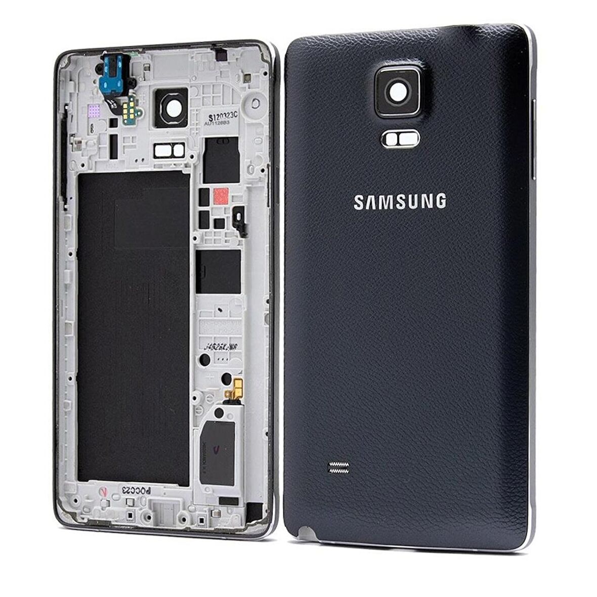 Gmr Samsung Galaxy Note 4 Sm-N910 Kasa Kapak siyah