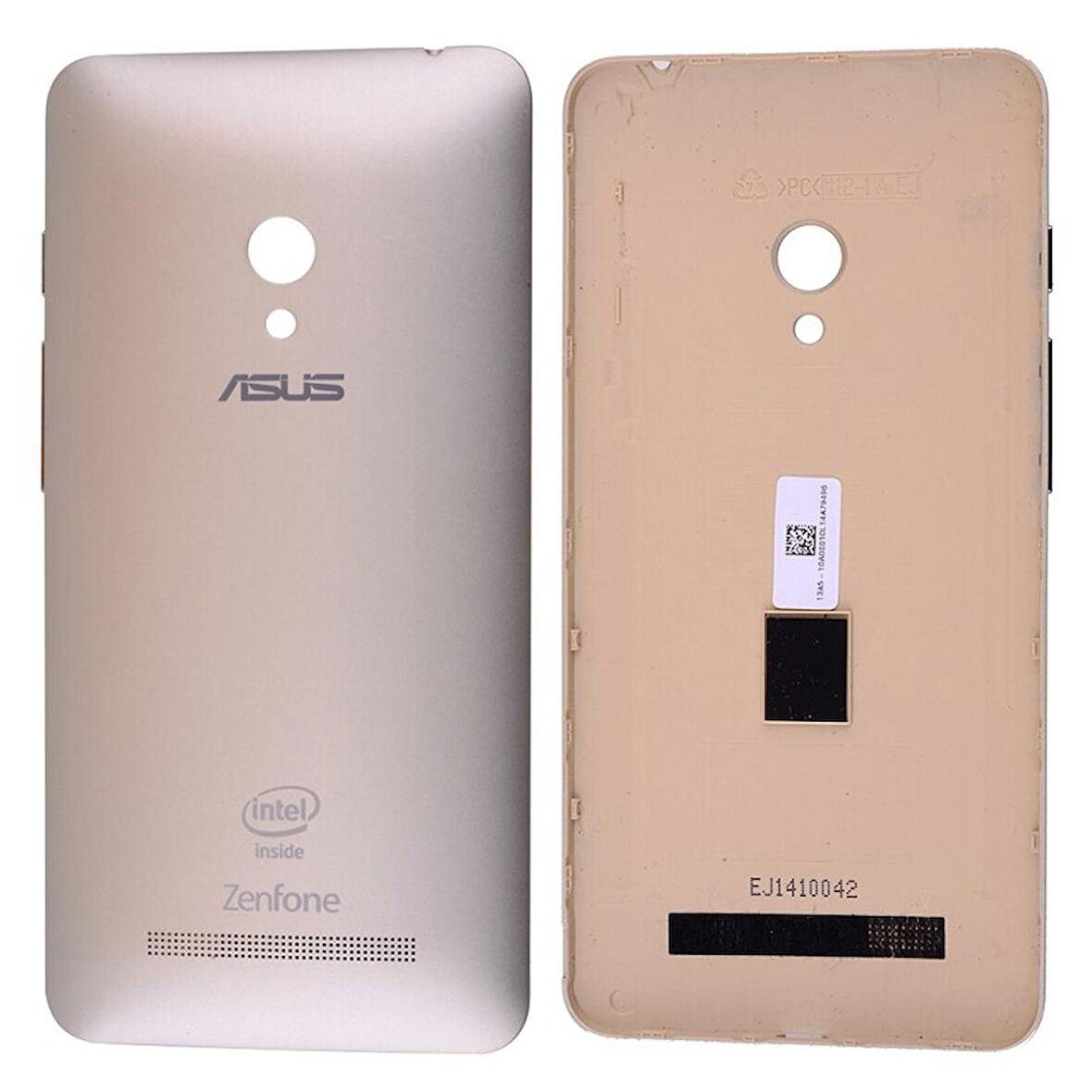 Gmr  Asus Zenfone 5 A500CG A501CG Arka Pil Kapağı Gold