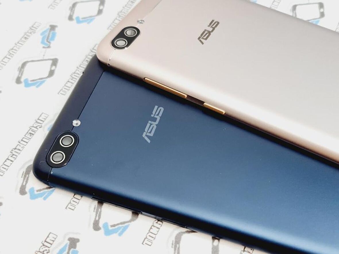 Gmr Asus Zenfone Max Pro (Zc554Kl) Orijinal Kasa Arka Pil Kapağı mavi