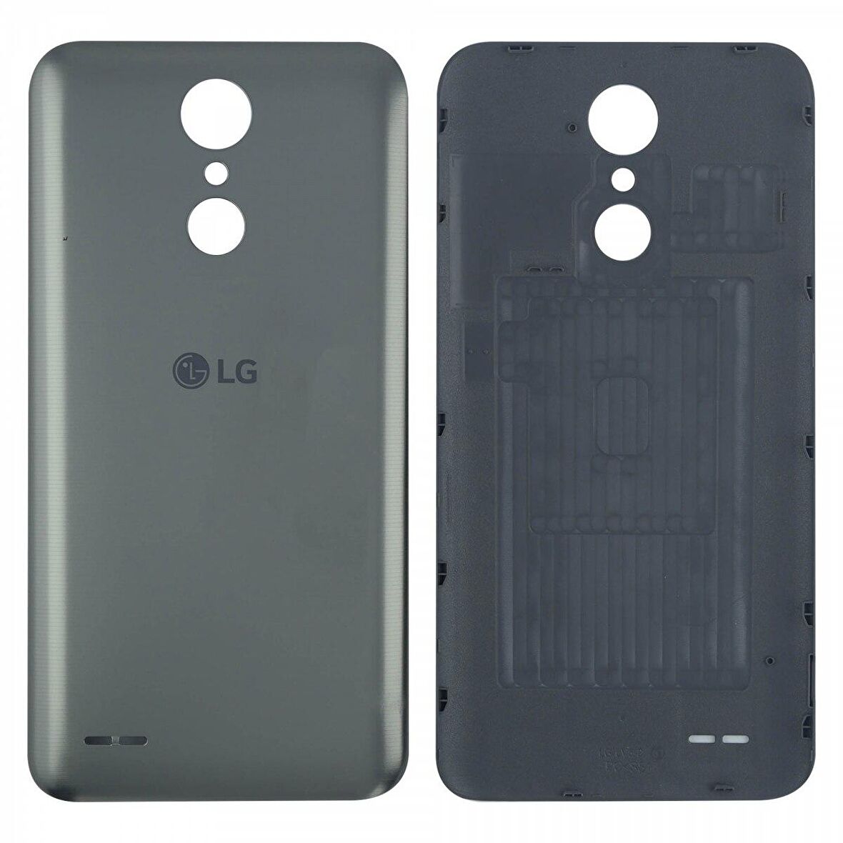 Gmr Lg K10 2017 Arka pil  Batarya Kapağı  gri
