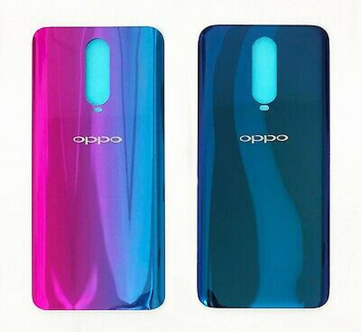 Gmr Oppo Rx17 Pro Pil Kapağı Arka Kapak Mor