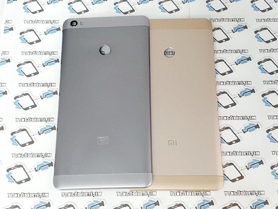 Gmr Xiaomi Mi Max Arka Pil Batarya Kapağı (Tuşlu) Füme