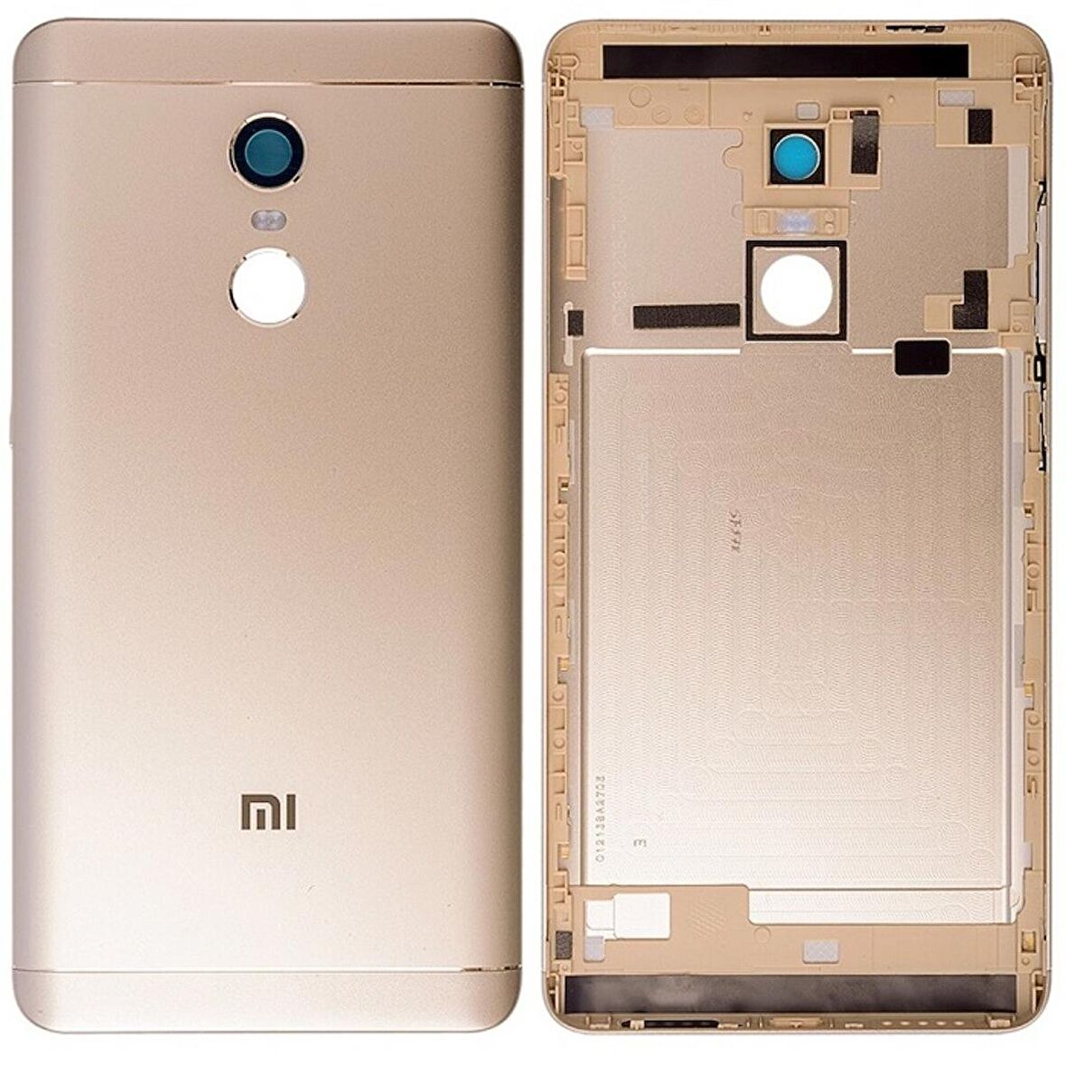 Gmr Xiaomi Redmi Note 4X  Arka Kapak Pil Kapağı gold 