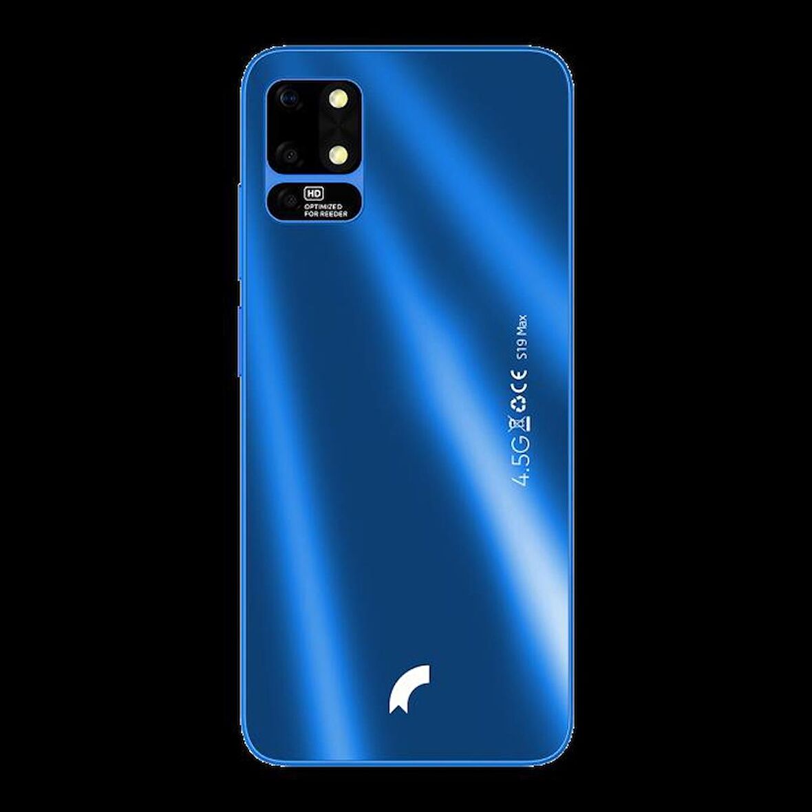 Gmr Reeder S19 Max Kasa Ve Arka Batarya Pil Kapak - Mavi