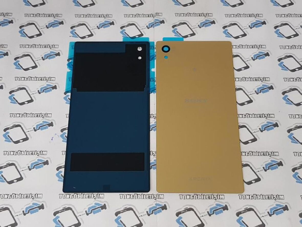 Gmr Sony Xperia Z5 Arka Kapak Batarya Pil Kapağı gold