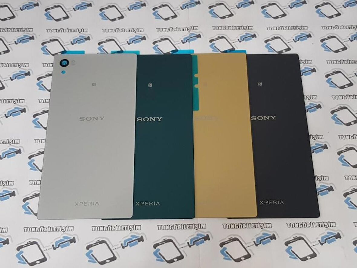 Gmr Sony Xperia Z5 Arka Kapak Batarya Pil Kapağı Siyah