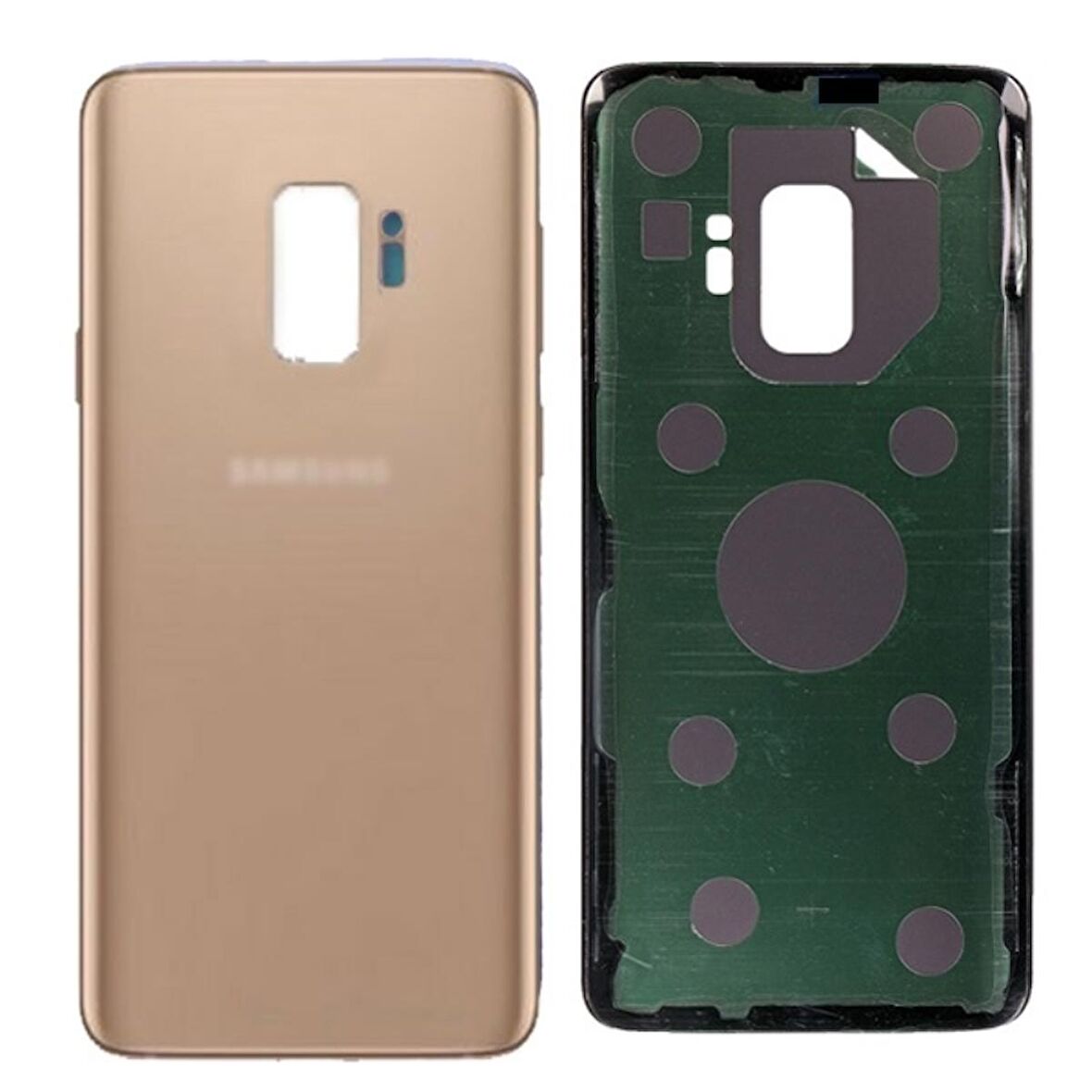 Gmr Galaxy S9 G960 Arka Pil Kapağı Gold