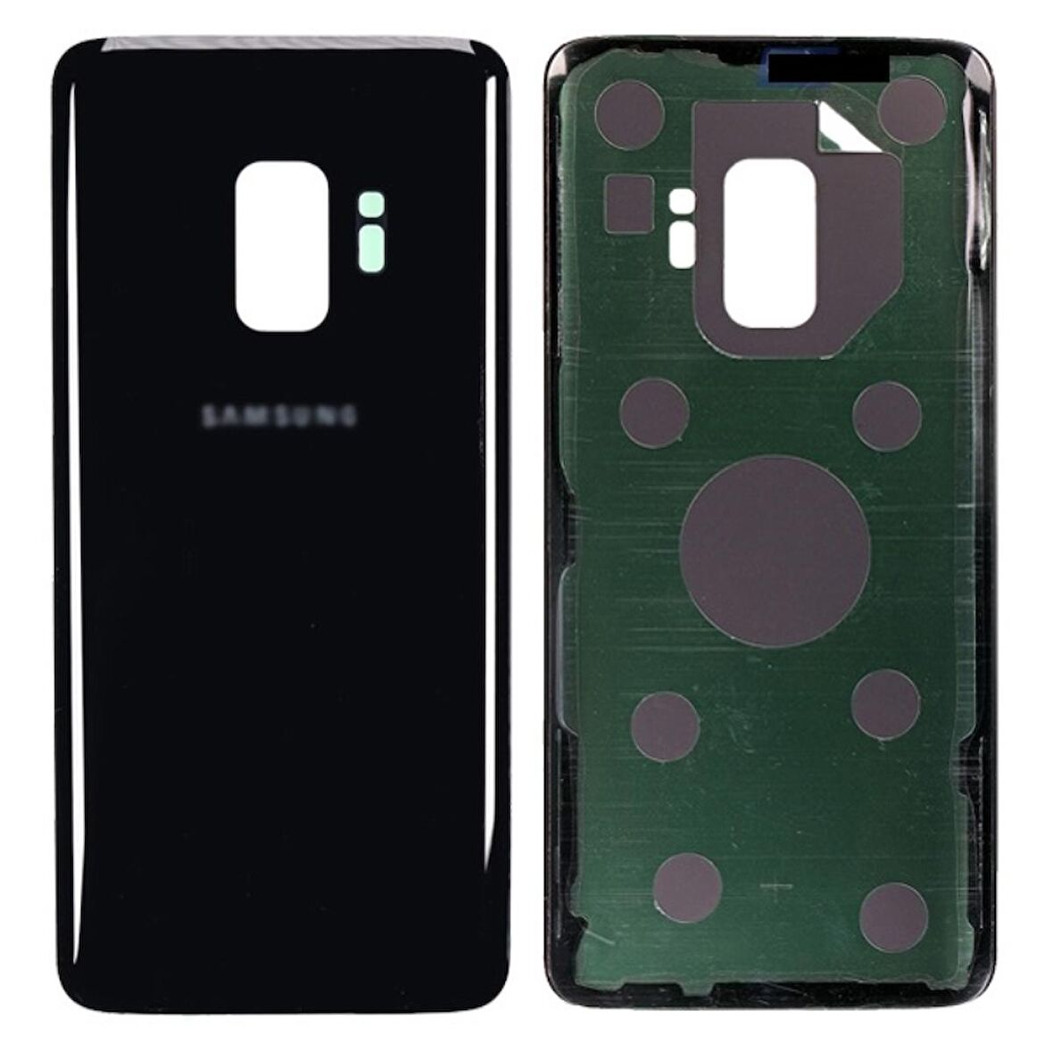 Gmr Galaxy S9 G960 Arka Pil Kapağı Siyah