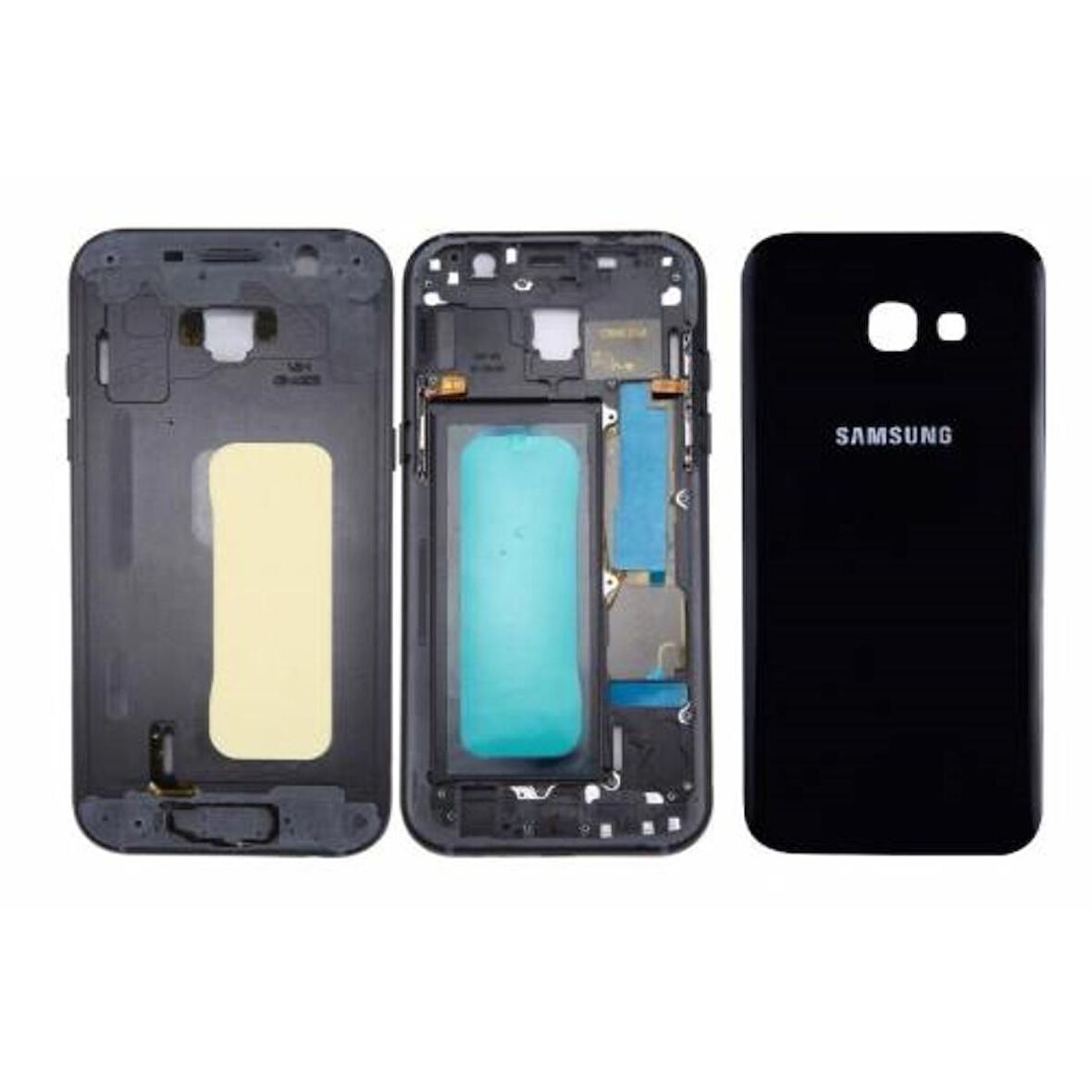 Gmr Samsung Galaxy A520 A5 2017 Kasa Kapak Siyah