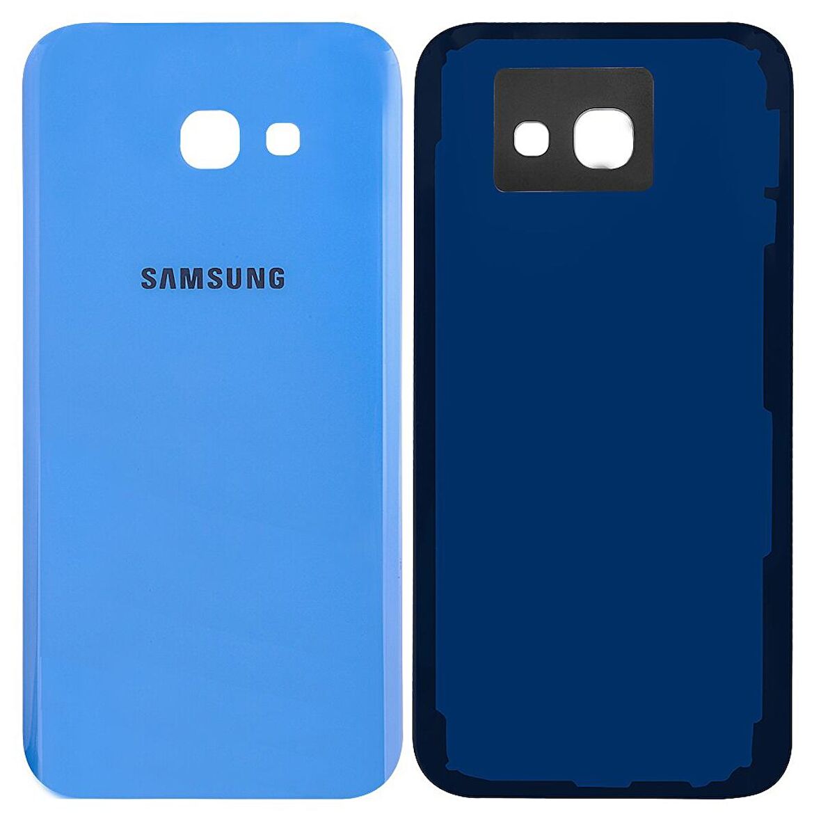Samsung Galaxy A3 2017 A320 Arka Pil Batarya Kapağı mavi