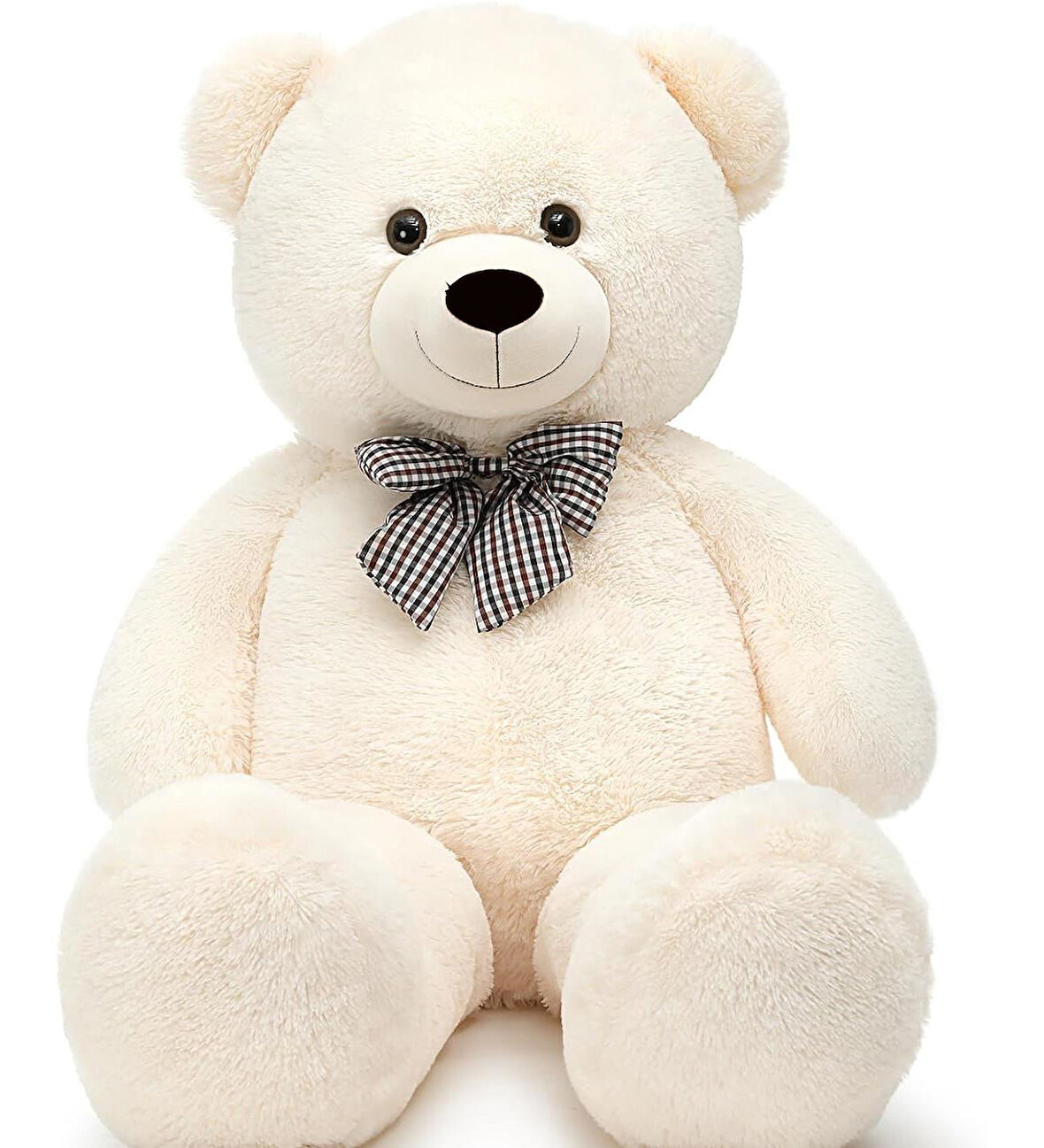 Sevimli 90 cm Peluş Ayı ile  Pembe Konsept Romantik Peluş Ayıcık Buketi