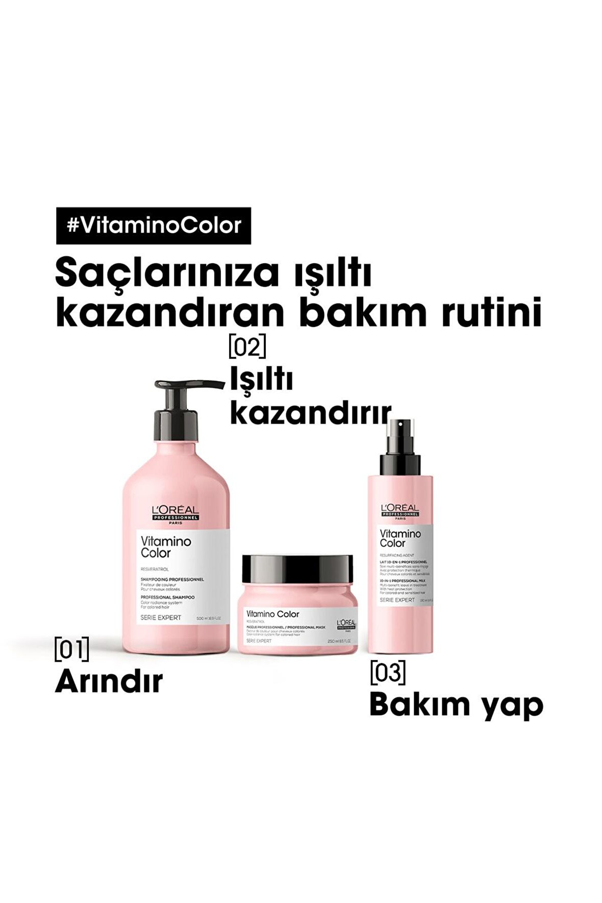 Serie Expert Pro Longer Saç Boylarının Görünümünü Yenileyici Şampuan 500 Ml