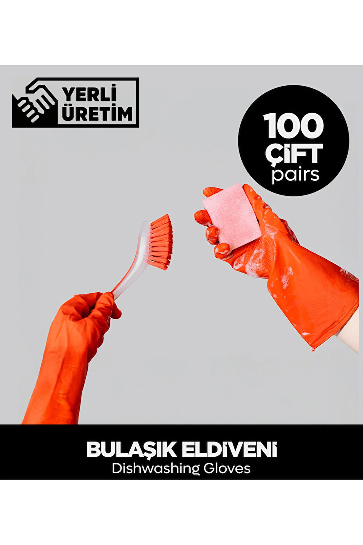 Bulaşık Eldiveni - 100 Çift