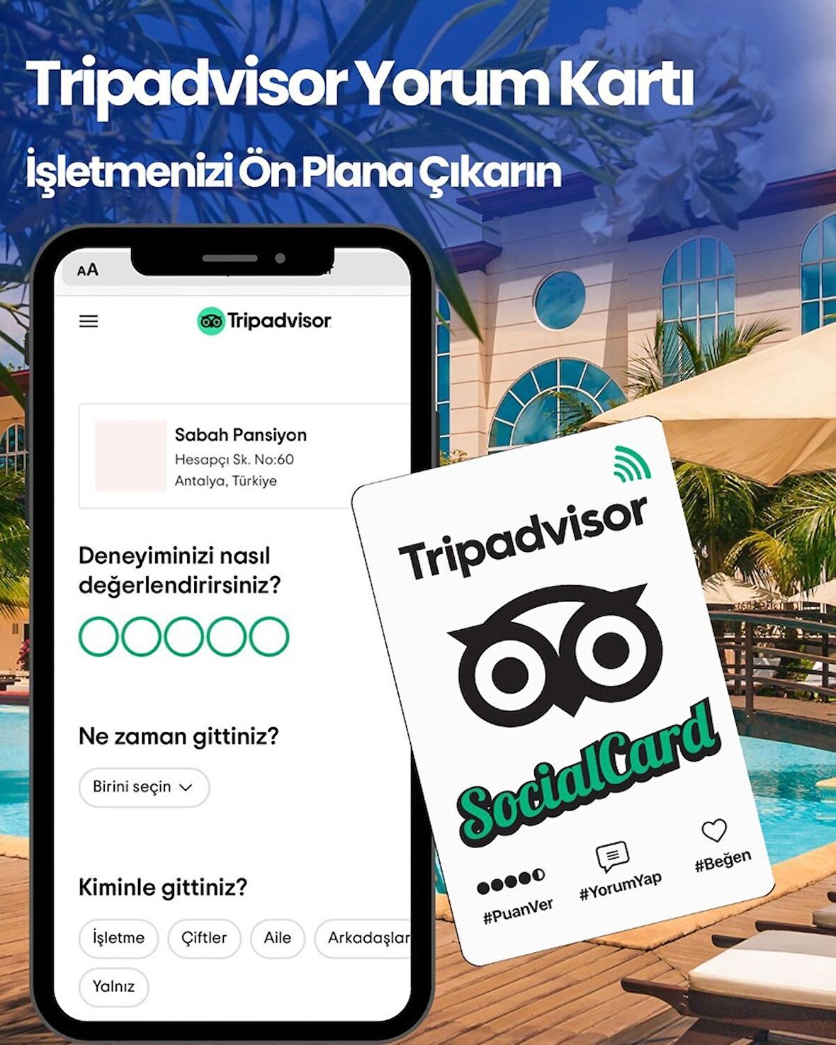 BusinessTouch Tripadvisor Yorum Kartı