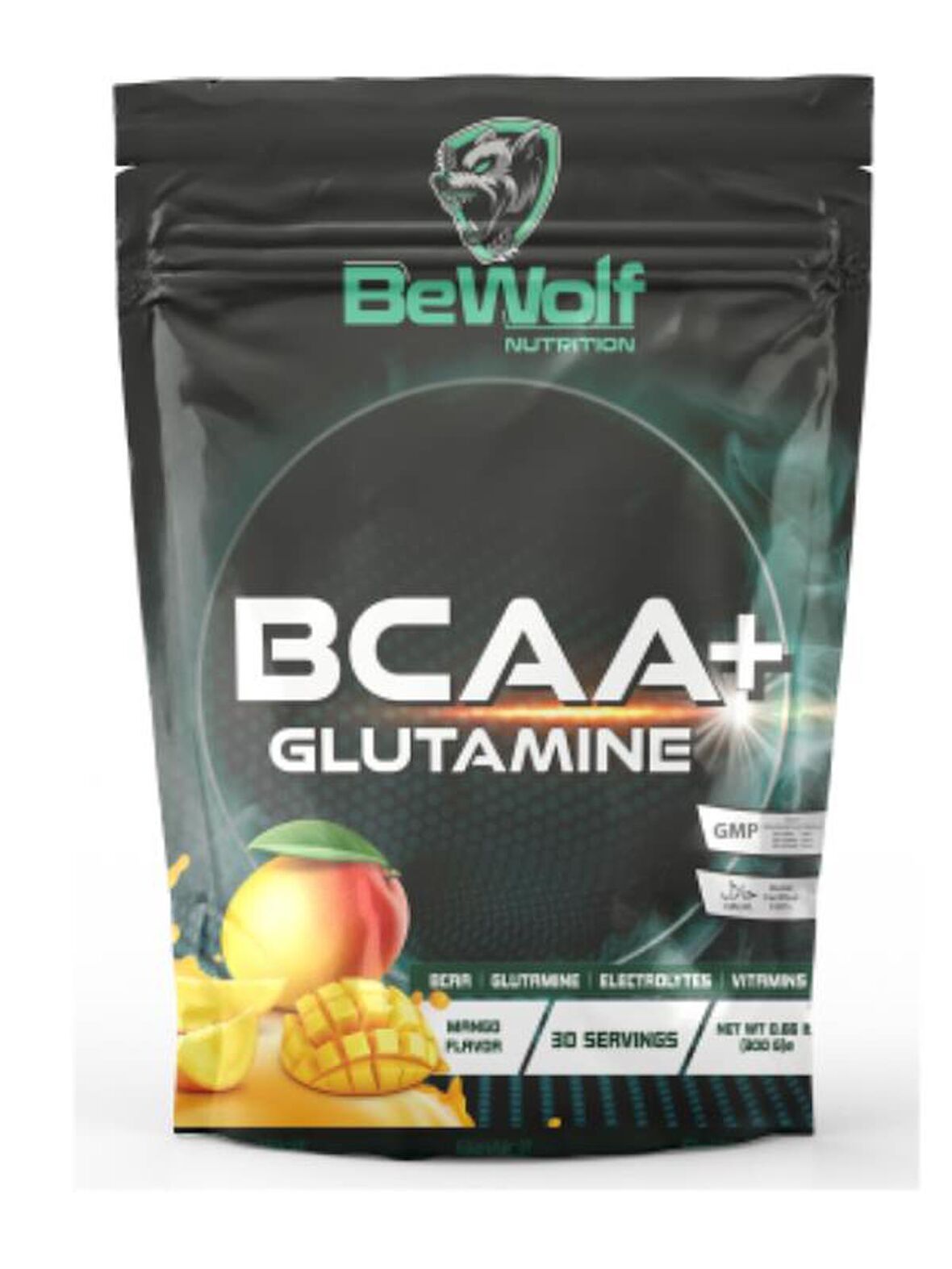 BCAA + Glutamine Doypack 300 Gram 30 Porsiyon Mango Aromalı