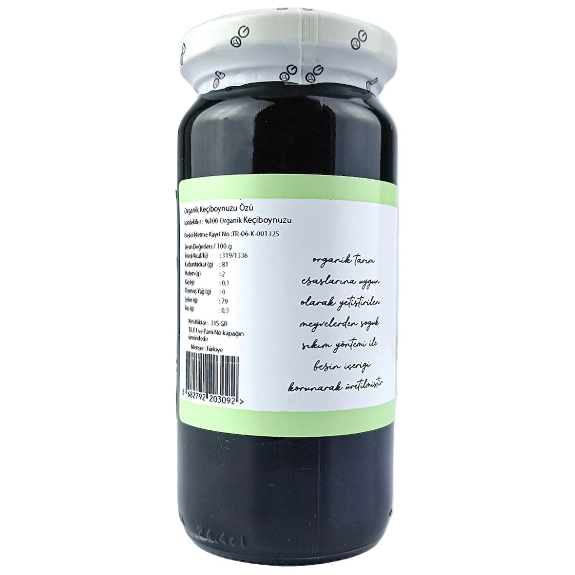 Og Natural Organik Keçiboynuzu Özü 315 Gr