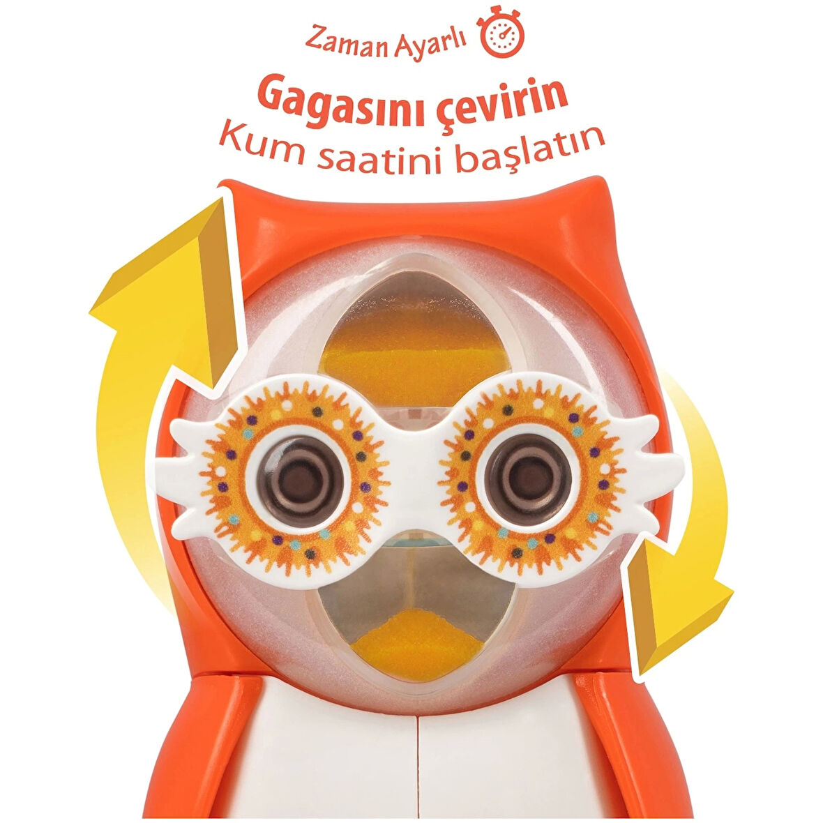Flipper Hijyenik Saklama Kabı + Kum Saati