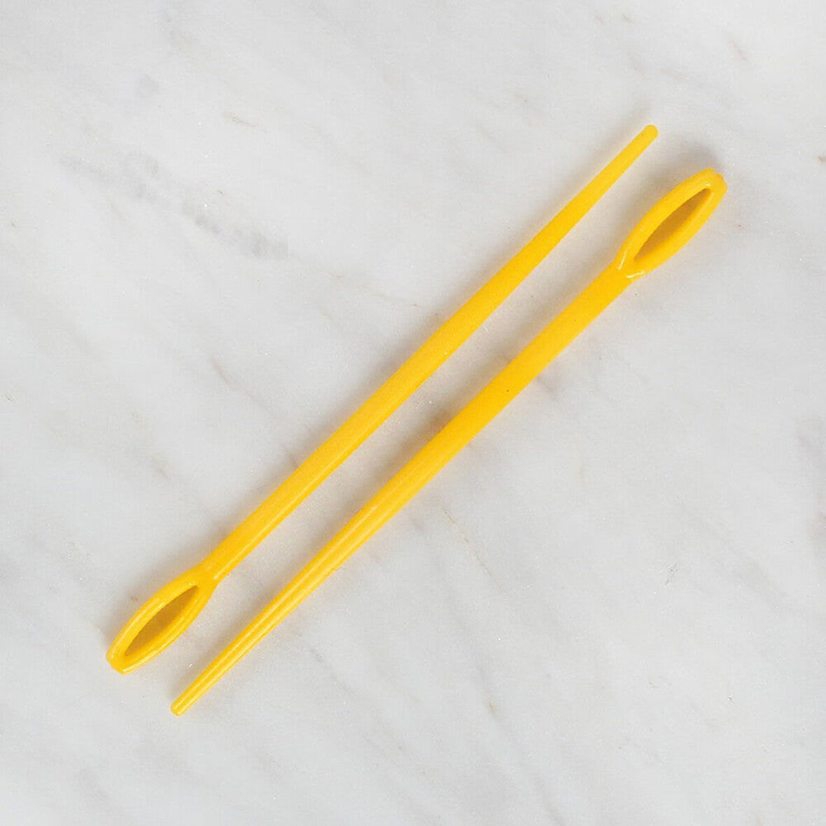 Loren 2 li Plastik Sarı Yün İğnesi