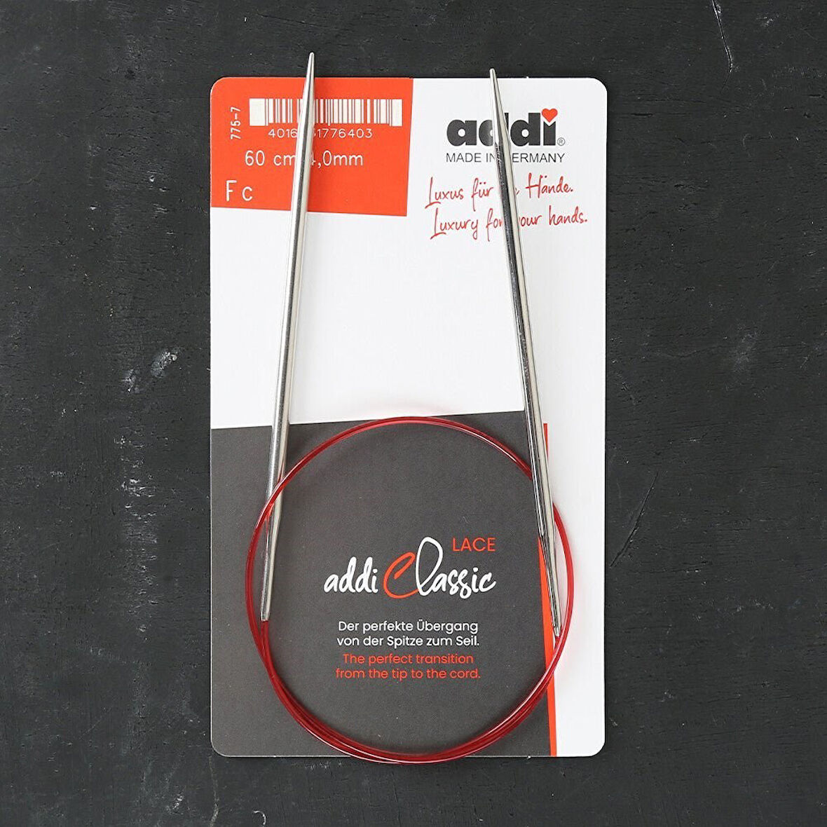 Addi 4mm 60cm Misinalı Dantel Şişi - 775-7