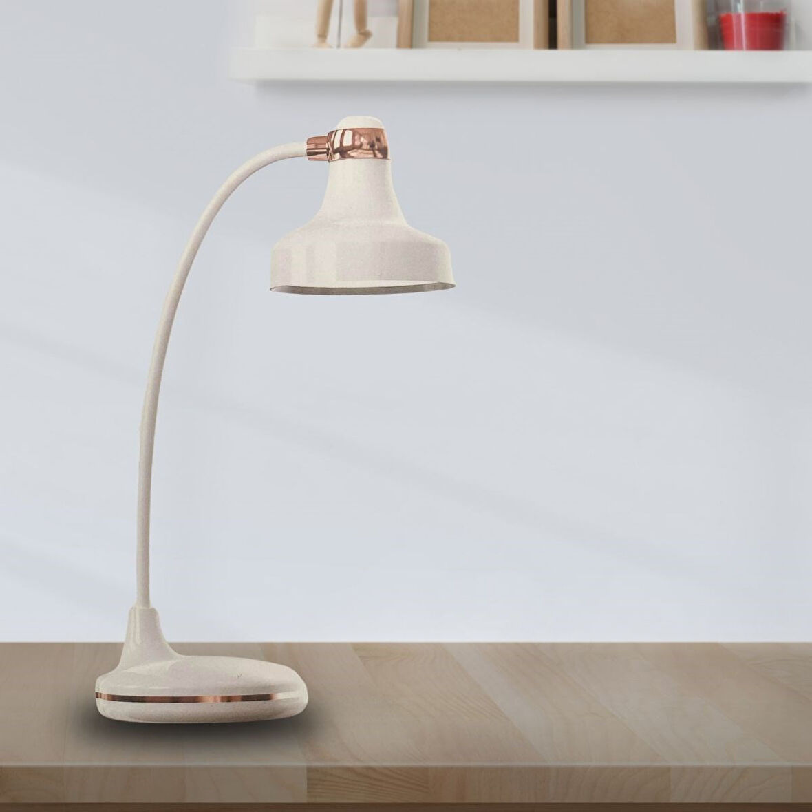 By Nevser® Dokunmatik 3 Farklı LED Işıklı Çalışma Masası Üstü Lamba
