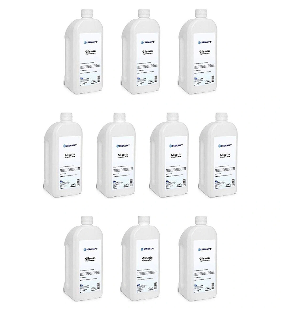 Dermosept Gliserin 1000 ml 1 LT 10 Adet
