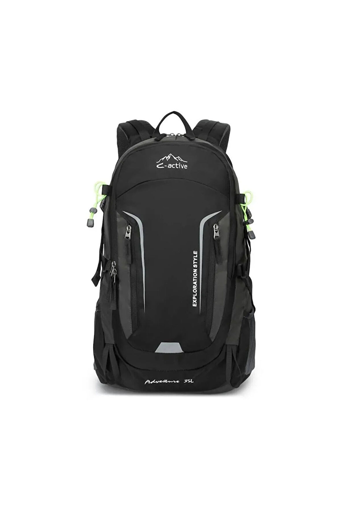 C-active 35 Litre Kamp Seyahat Outdoor Dağcı Sırt Çantası Su Geçirmez Yüzey