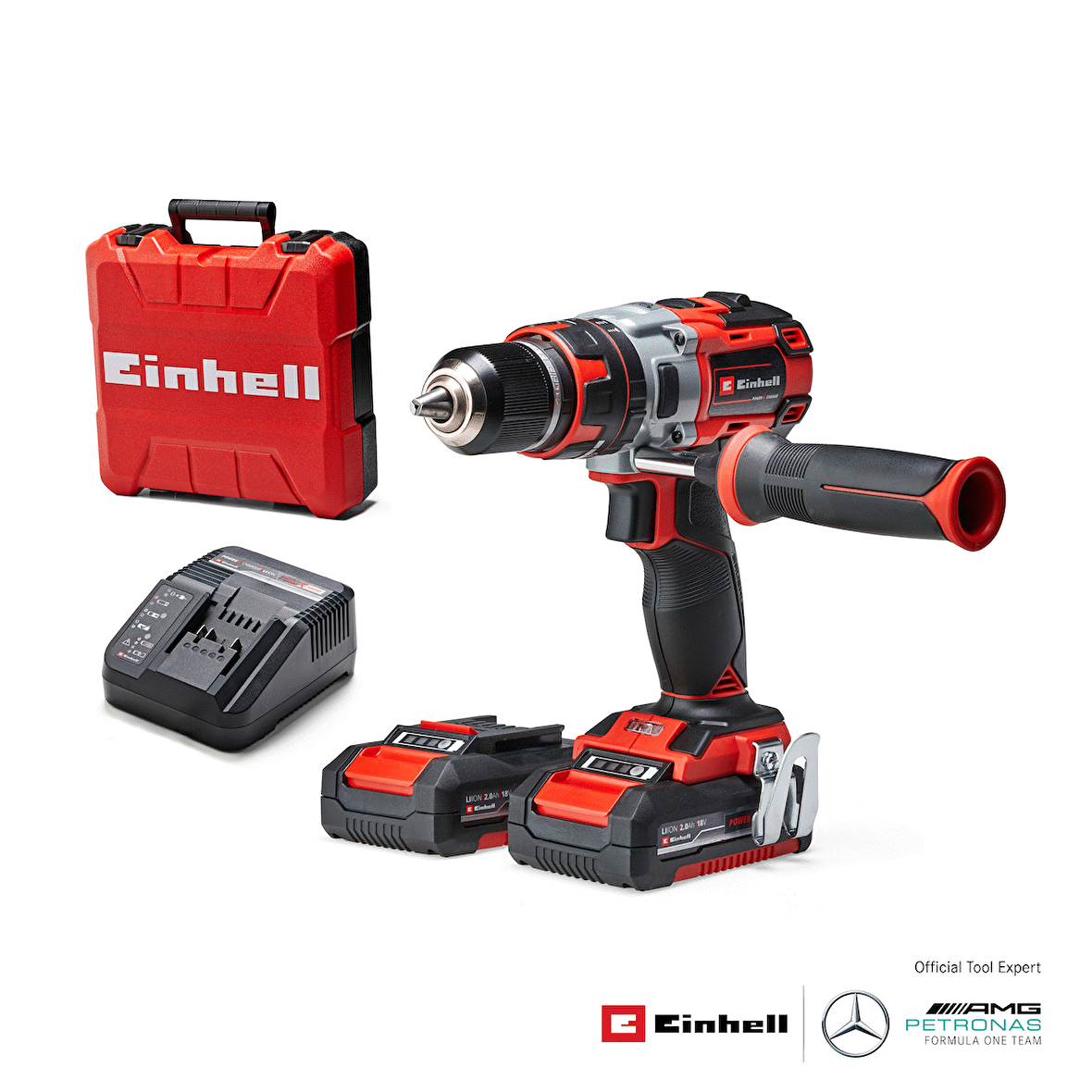 Einhell TE-CD 18 Li-i BL (2x2,0Ah), Akülü Darbeli Vidalama 