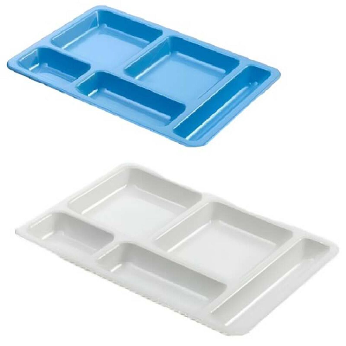 Kreş Tipi Renkli Plastik Tabldot Tabak 20 Adet