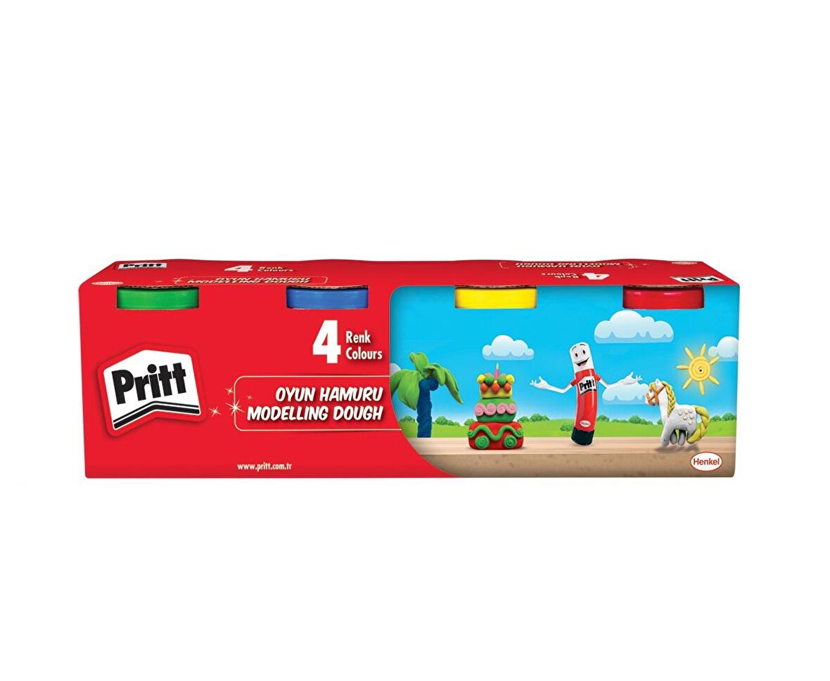 Pritt Oyun Hamuru 100 GR 4 Renk 1831458