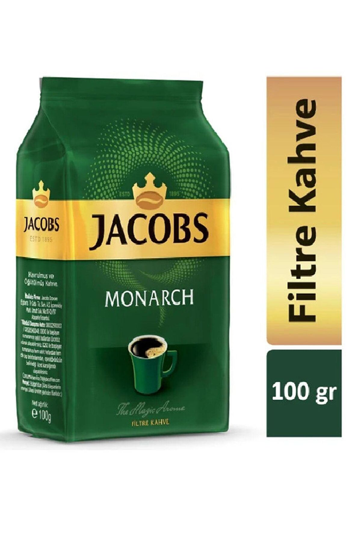 Jacobs Monarch Filtre Kahve 100 gr