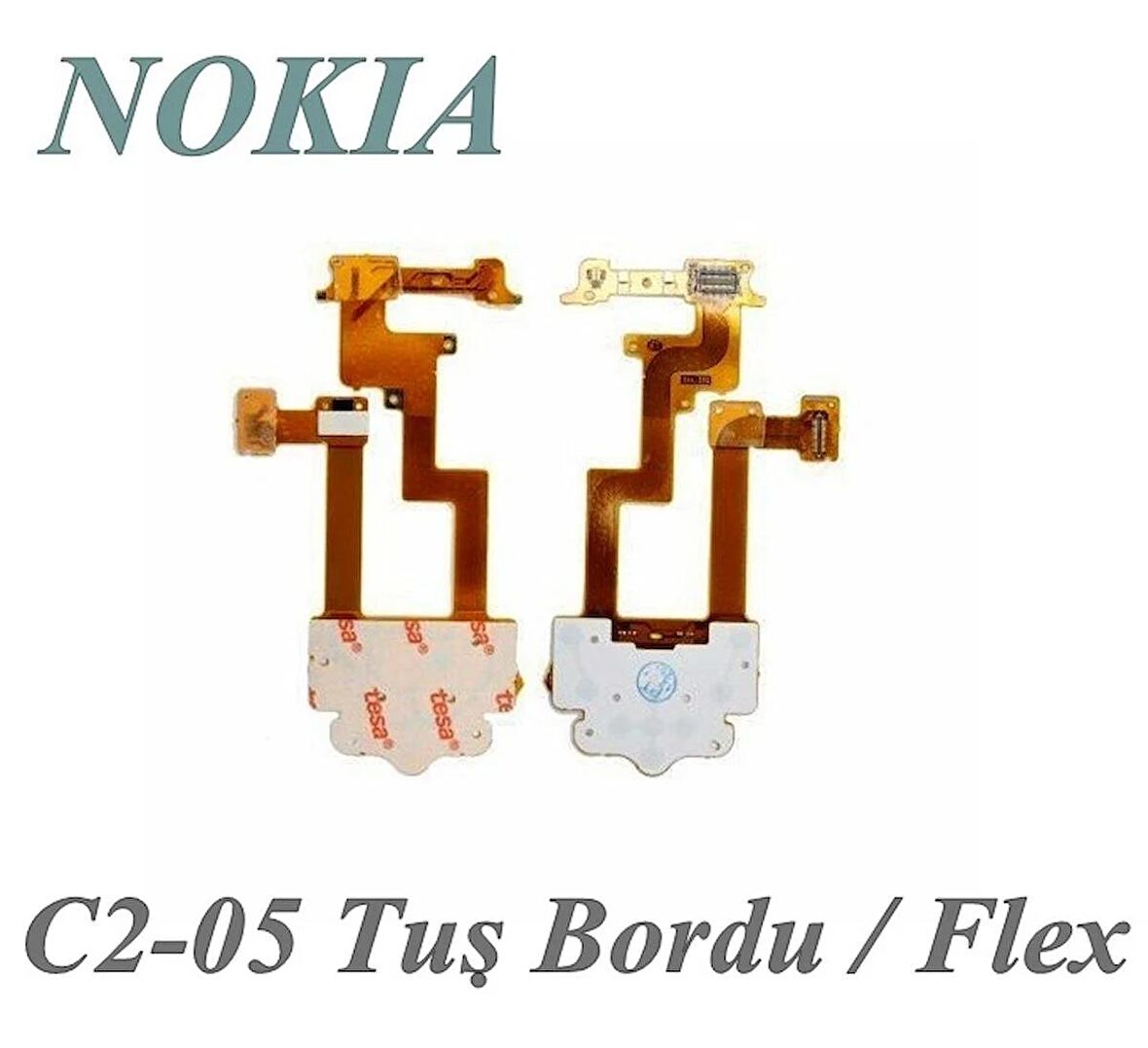 Nokia C2-05 Tuş Bordu Nokia C2-05 Uyumlu Tuş Bordu Ara Film LCD Flex 